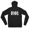 Mask King Unisex zip hoodie by AFAC - Image 2