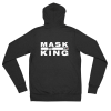 Mask King Unisex zip hoodie by AFAC - Image 4