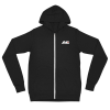Mask King Unisex zip hoodie by AFAC