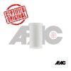 M12 Flat Top Silicone Cap | 074F-11.50-27WH | White | 27mm Long