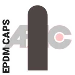 M5 EPDM Rubber Cap 12mm long | 074AE-04.75-12.70